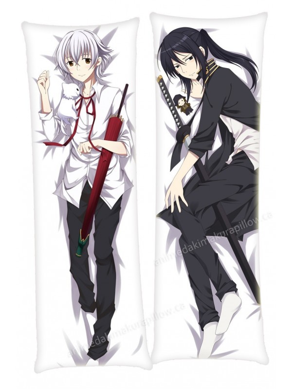 K-Project Isana Yashiro and Kuroh Yatogami Full body waifu japanese anime pillowcases