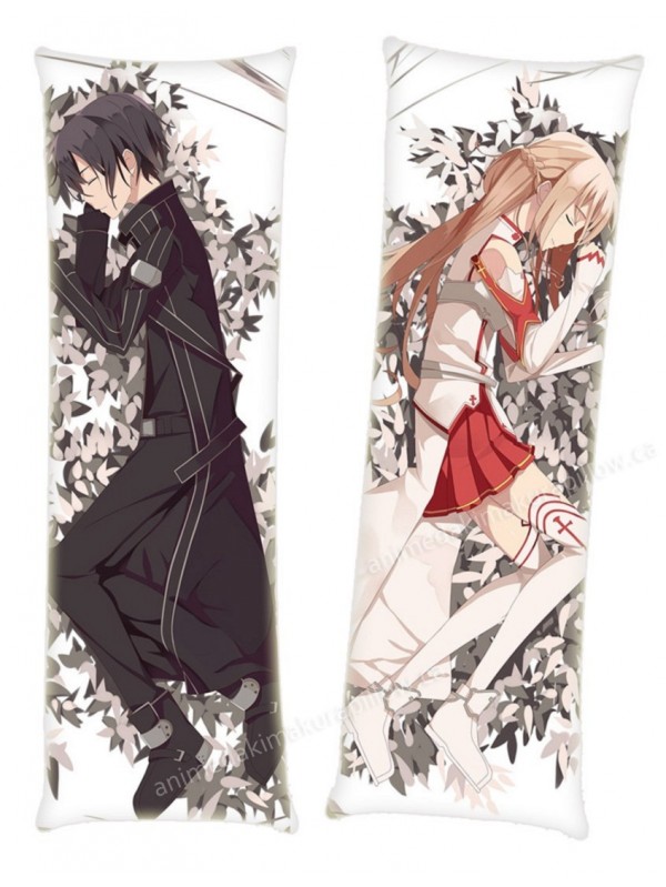 Kirito and Asuna Sword Art Online Anime body dakimakura japenese love pillow cover