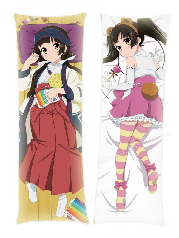 Machi Amayadori Kuma Miko Girl Meets Bear Anime Dakimakura Japanese Hugging Body PillowCases