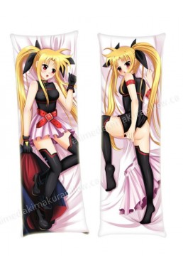 Magical girl lyrical Nanoh Nanoha Takamachi Full body waifu japanese anime pillowcases