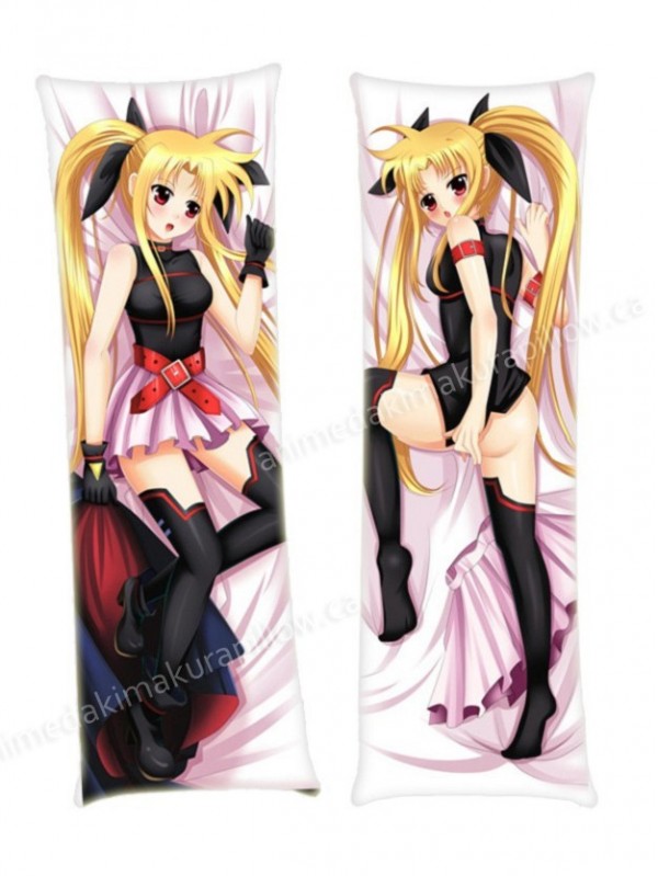 Magical girl lyrical Nanoh Nanoha Takamachi Full body waifu japanese anime pillowcases