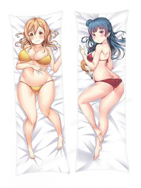 HANAMARU KUNIKIDA AND YOSHIKO TSUSHIMA LOVE LIVE! SUNSHINE!! Dakimakura Japanese Hugging Body Pillowcase Anime