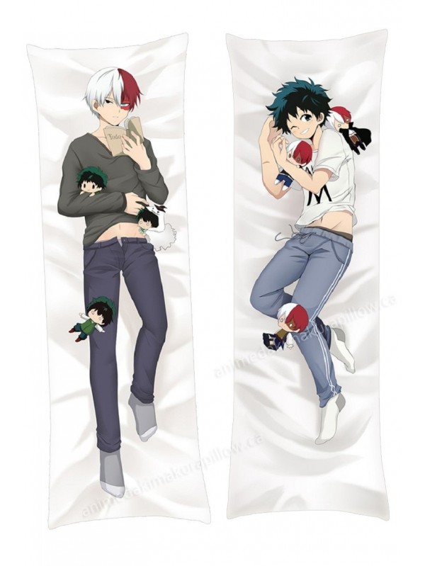 SHOUTO TODOROKI AND IZUKU MIDORIYA BOKU NO HERO ACADEMIA MALE Dakimakura Japanese Hugging Body Pillowcase Anime