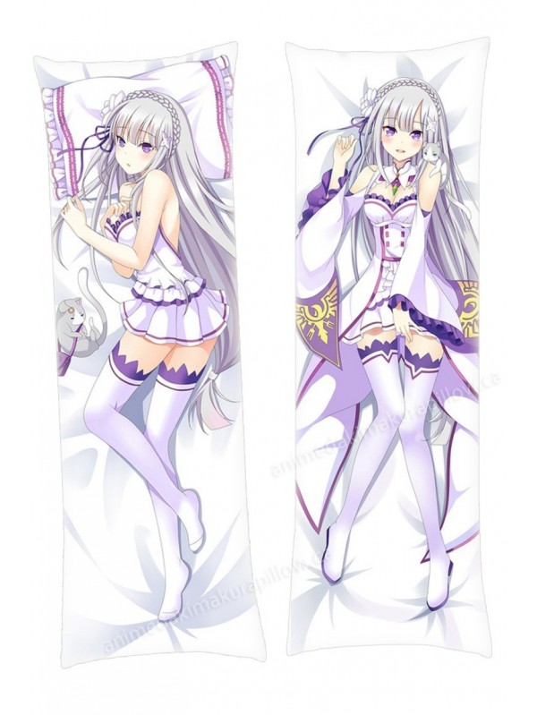 Emilia Re:Zero Body hug dakimakura girlfriend body pillow cover