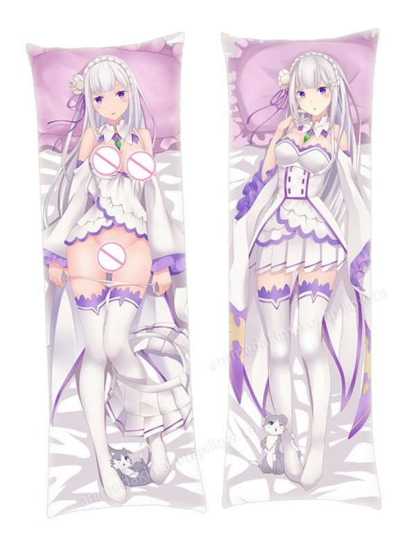 Emilia Re:Zero Body hug dakimakura girlfriend body pillow cover
