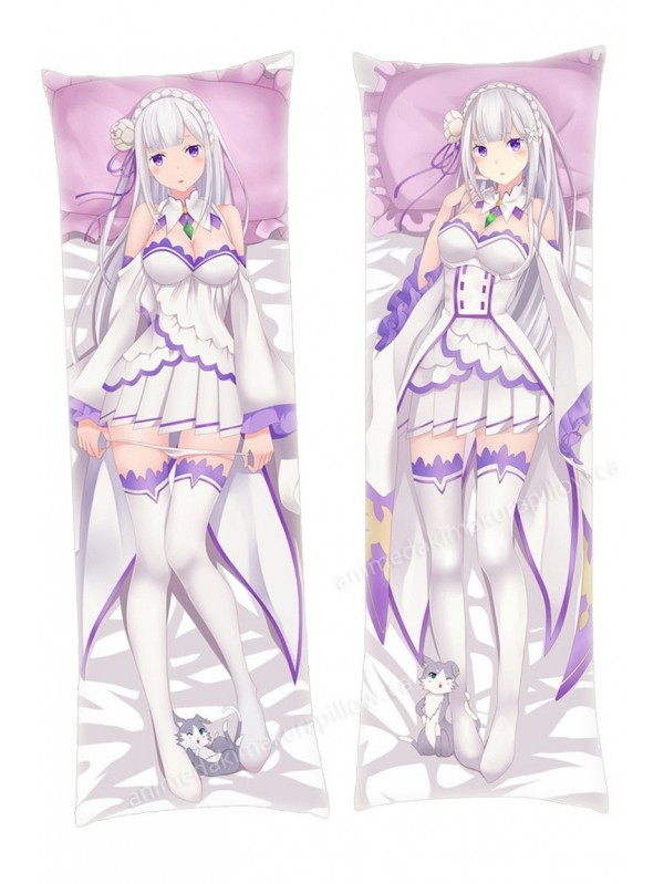 Emilia Re:Zero Body hug dakimakura girlfriend body pillow cover