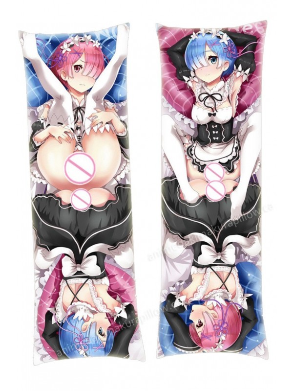Rem and Ram Re:Zero Body hug dakimakura girlfriend body pillow cover