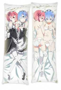 Rem and Ram Re Zero Anime Dakimakura Japanese Hugging Body PillowCases