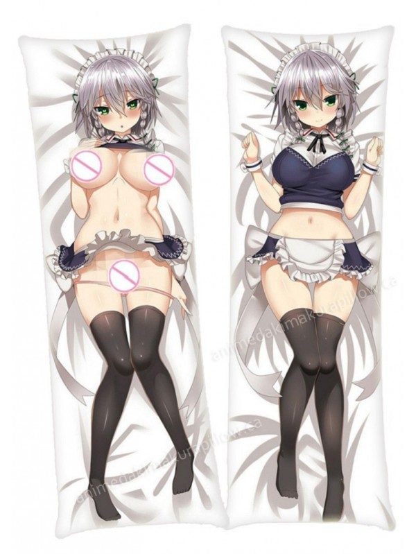 Sakuya Izayoi Touhou Project Anime Dakimakura Japanese Hugging Body PillowCases