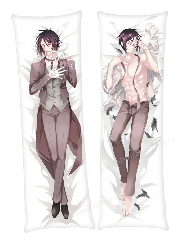 Sebastian Michaelis Kuroshitsuji Black Butler Male Anime body dakimakura japenese love pillow cover