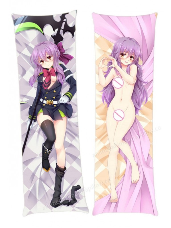 Shinoa Hiragi Owari no Seraph Dakimakura 3d pillow japanese anime pillow case