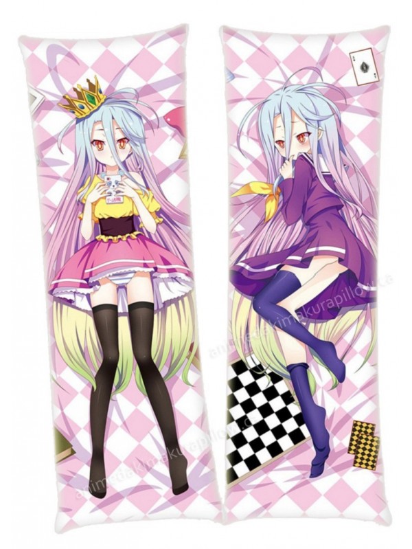 Shiro No Game No Life Anime Dakimakura Japanese Hugging Body PillowCases