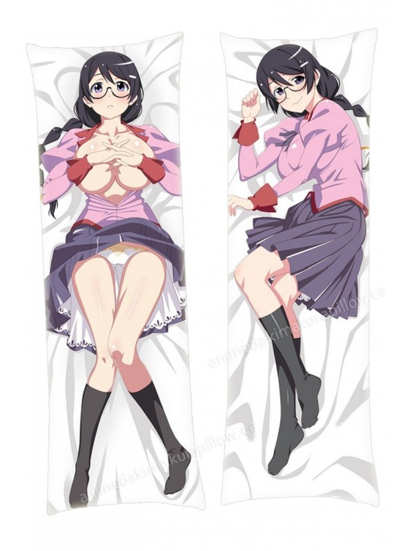 Tsubasa Hanekawa Monogatari Dakimakura Japanese Hugging Body Pillowcase Anime