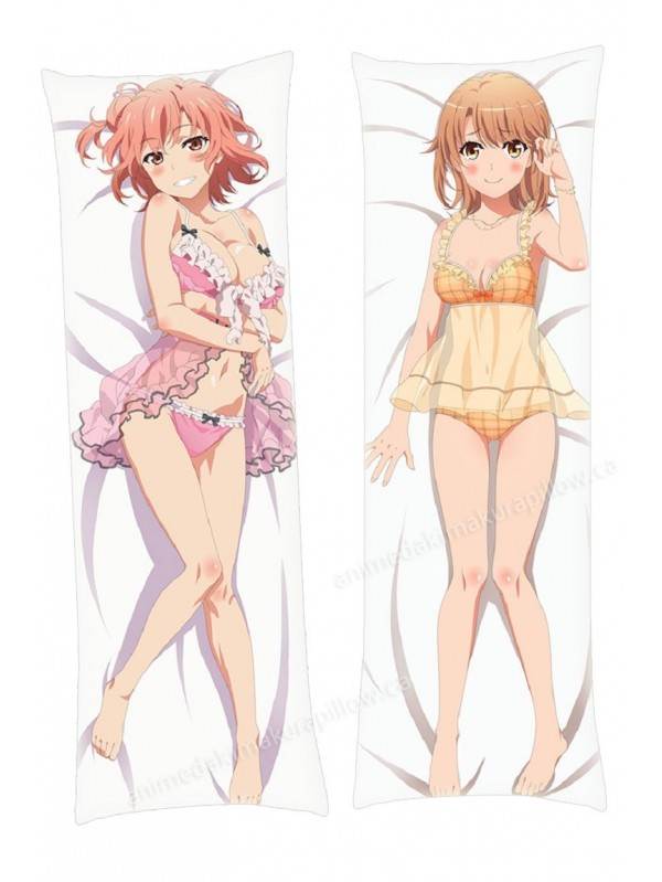 Yui Yuigahama Yahari Ore no Seishun Love Comedy wa Machigatteiru Dakimakura Japanese Hugging Body Pillowcase Anime