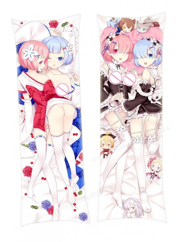 Rem Ram Re:Zero Body hug dakimakura girlfriend body pillow cover