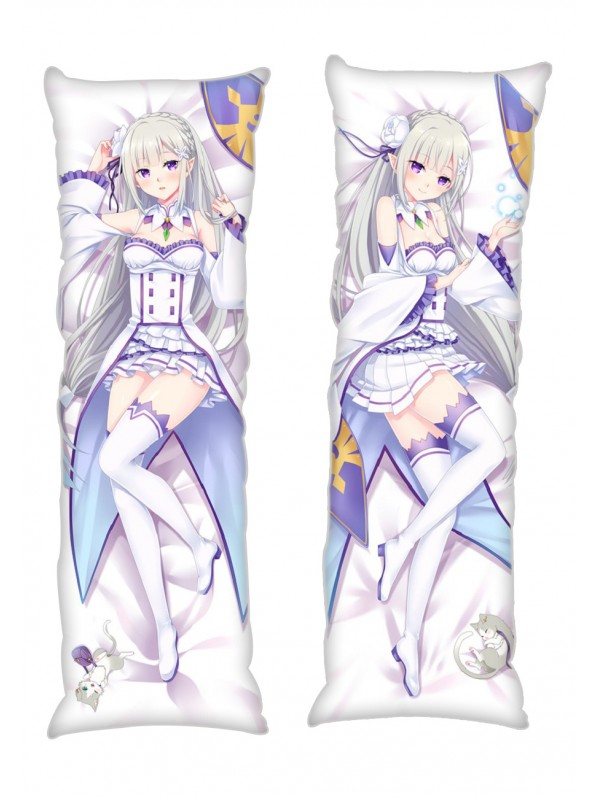 Emilia Re:Life in a different world from zero Anime Dakimakura Japanese Hugging Body PillowCases