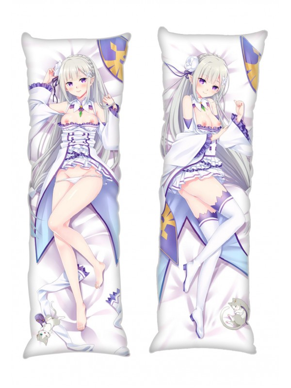 Emilia Re:Life in a different world from zero Anime Dakimakura Japanese Hugging Body PillowCases