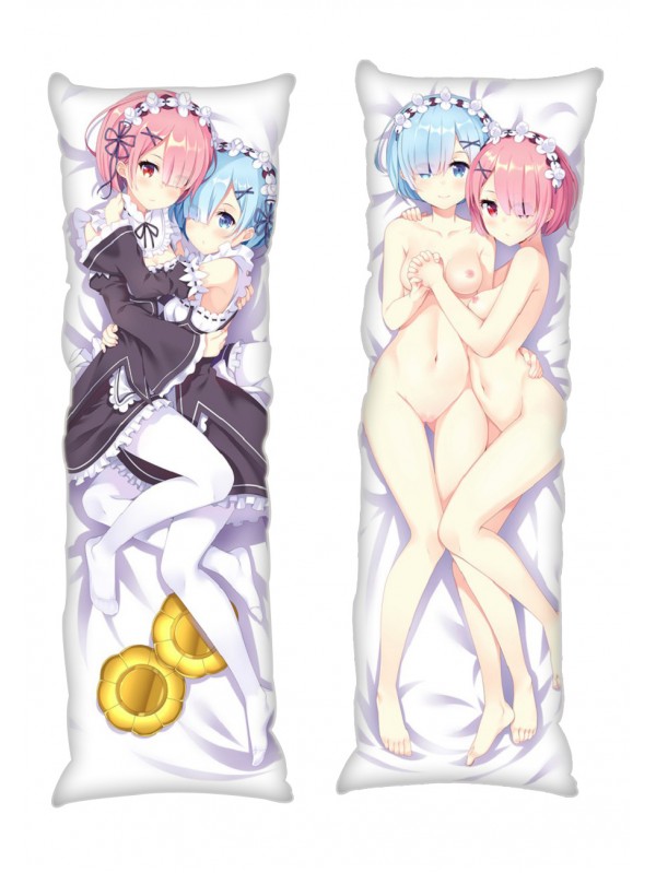 Rem and Ram Re:Life in a different world from zero Anime Dakimakura Japanese Hugging Body PillowCases