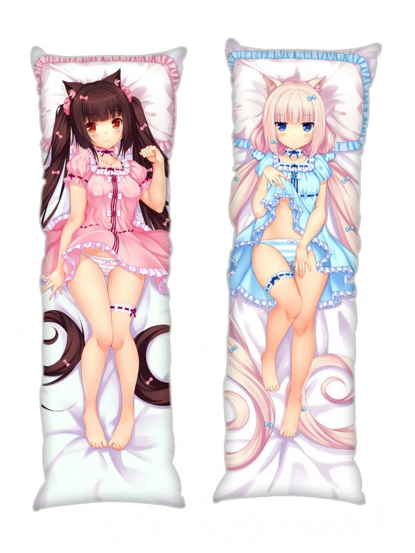 Chocola Vanilla NekoPara Anime Dakimakura Japanese Hugging Body PillowCases