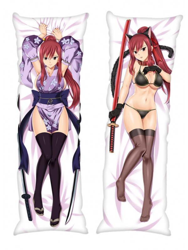 Fairy Tail Erza Scarlet Anime Dakimakura Japanese Hugging Body PillowCases