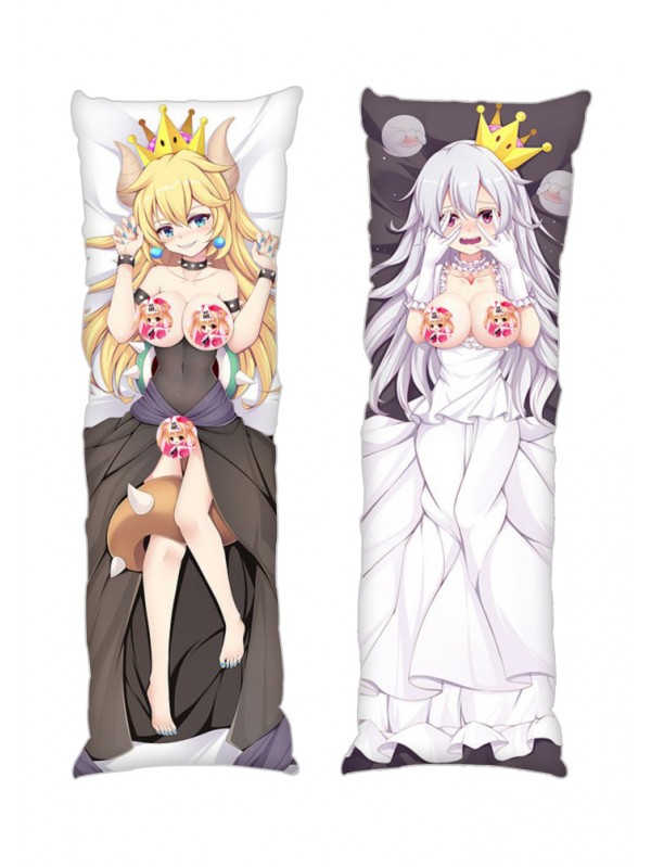 Super Mario Bowsette Princess Bowser Anime Dakimakura Japanese Hugging Body PillowCases