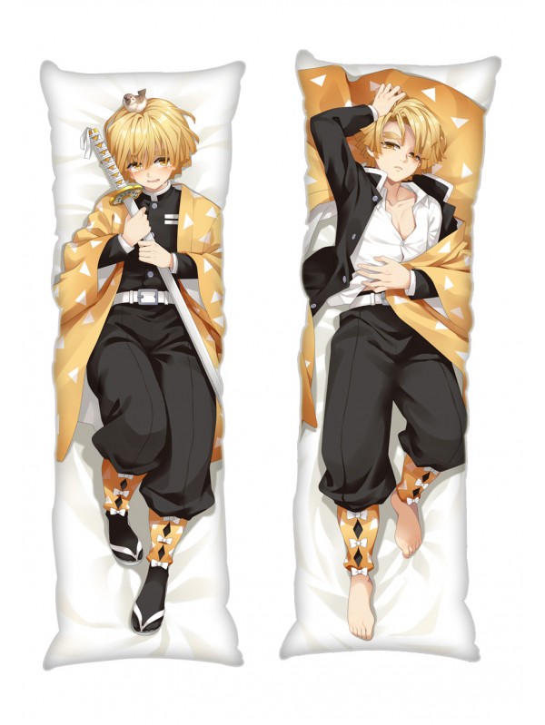 Kimetsu no Yaiba Agatsuma Zenitsu Anime Dakimakura Japanese Hugging Body PillowCases