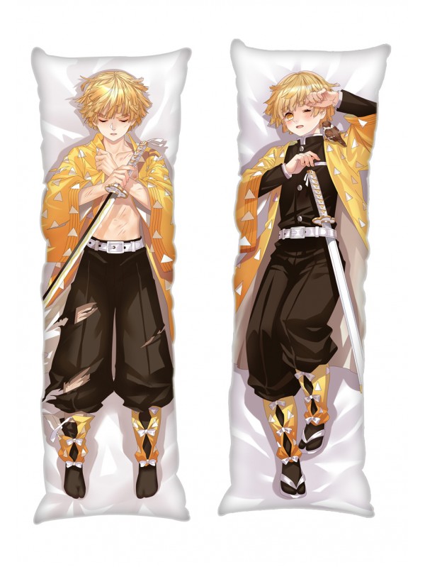 Kimetsu no Yaiba Agatsuma Zenitsu Anime Dakimakura Japanese Hugging Body PillowCases