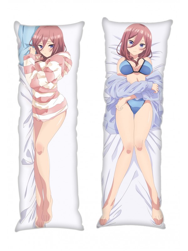 The Quintessential Quintuplets Nakano Miku Anime Dakimakura Japanese Hugging Body PillowCases