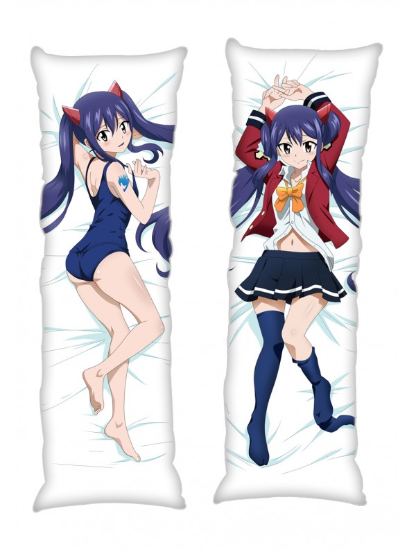 Fairy Tail Wendy Marvell Anime Dakimakura Japanese Hugging Body PillowCases