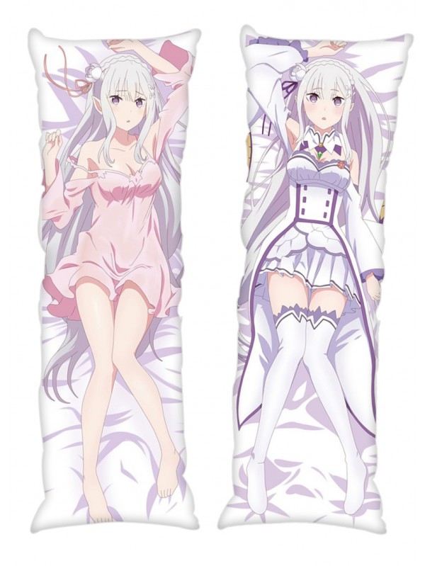 Emilia Re:Life in a different world from zero Anime Dakimakura Japanese Hugging Body PillowCases