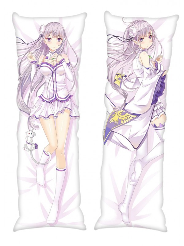 Emilia Re:Life in a different world from zero Anime Dakimakura Japanese Hugging Body PillowCases