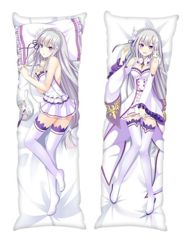 Emilia Re:Life in a different world from zero Anime Dakimakura Japanese Hugging Body PillowCases