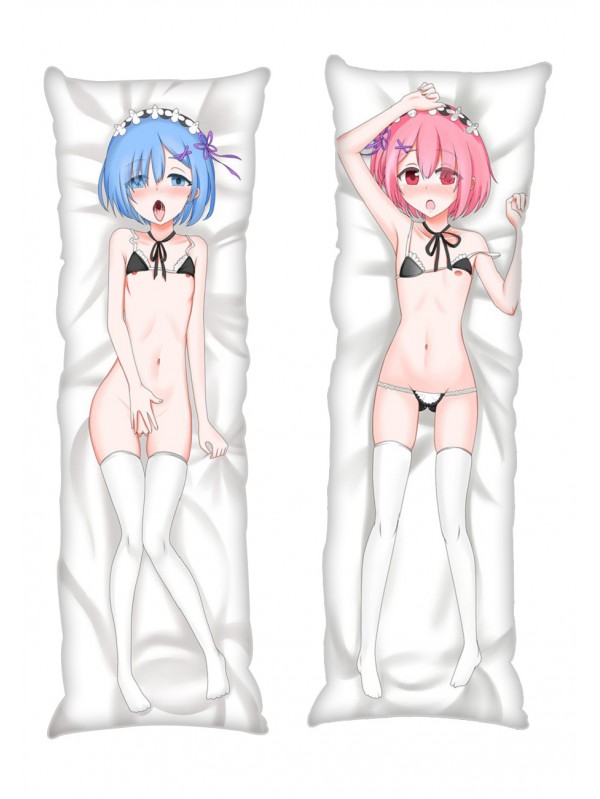 Rem and Ram Re:Life in a different world from zero Anime Dakimakura Japanese Hugging Body PillowCases