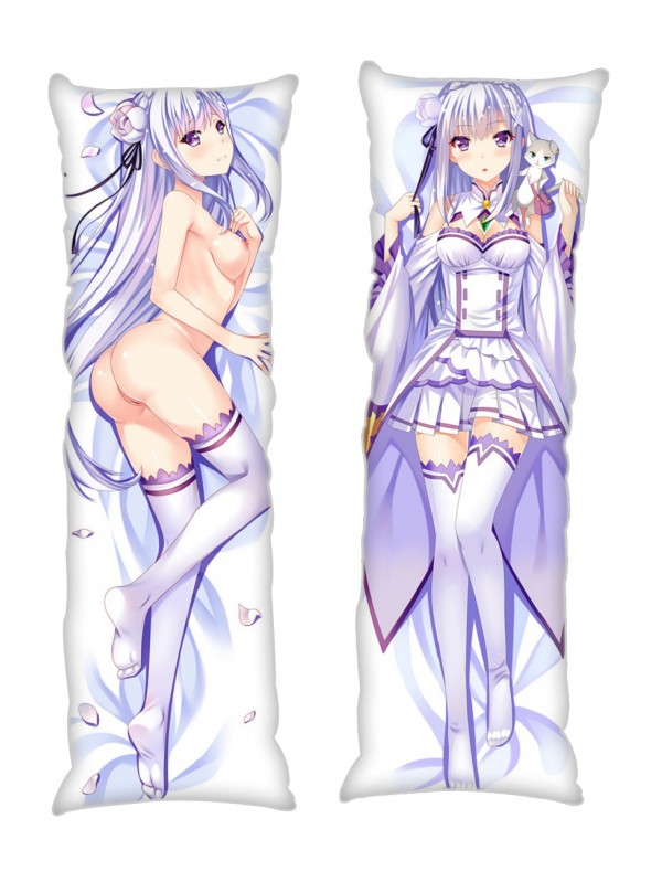 Emilia Re:Life in a different world from zero Anime Dakimakura Japanese Hugging Body PillowCases