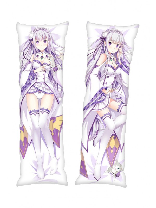 Emilia Re:Life in a different world from zero Anime Dakimakura Japanese Hugging Body PillowCases