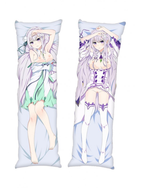Emilia Re:Life in a different world from zero Anime Dakimakura Japanese Hugging Body PillowCases