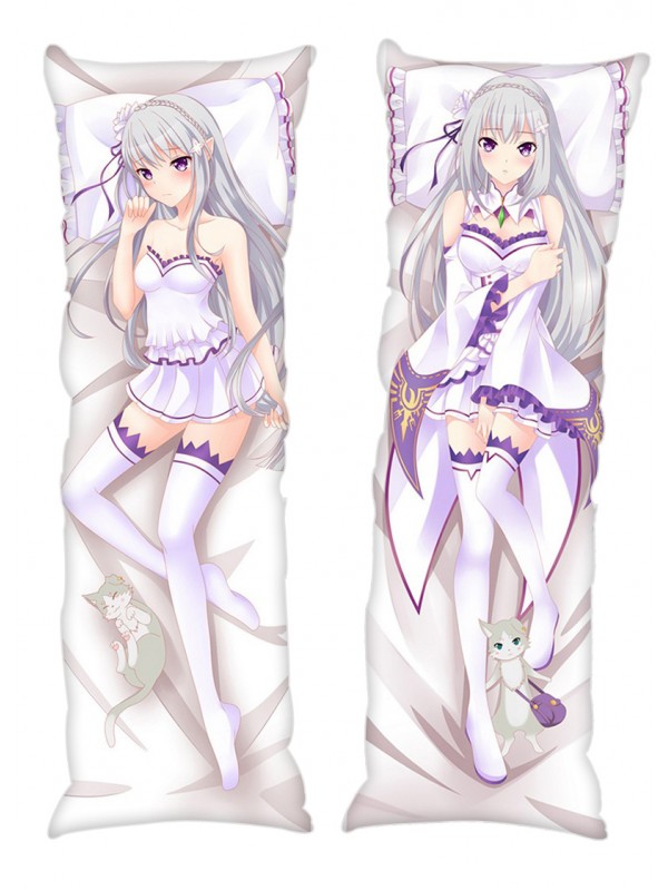 Emilia Re:Life in a different world from zero Anime Dakimakura Japanese Hugging Body PillowCases