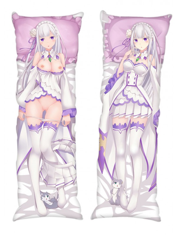 Emilia Re:Life in a different world from zero Anime Dakimakura Japanese Hugging Body PillowCases