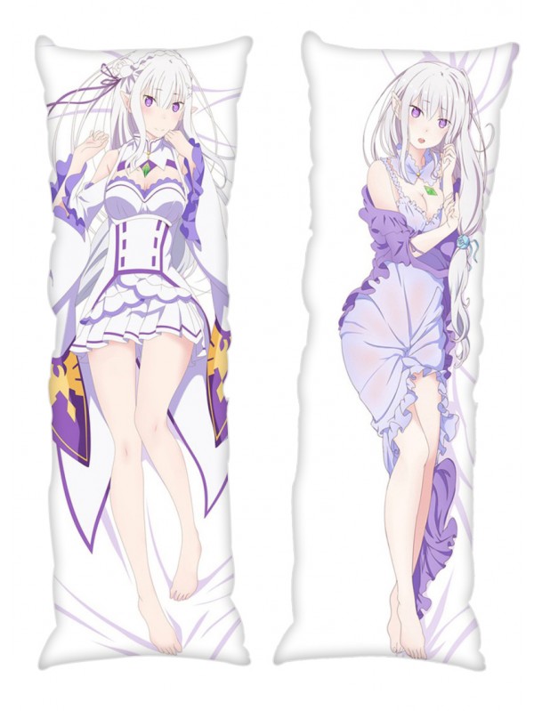 Emilia Re:Life in a different world from zero Anime Dakimakura Japanese Hugging Body PillowCases
