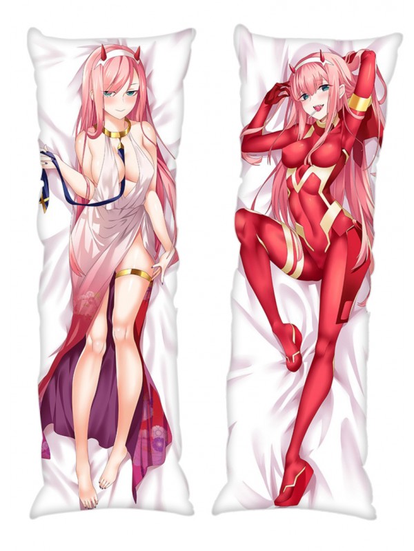 Zero Two 002 DARLING in the FRANXX Anime Dakimakura Japanese Hugging Body PillowCases