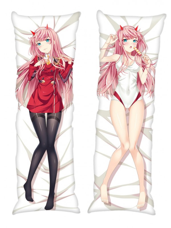 Zero Two 002 DARLING in the FRANXX Anime Dakimakura Japanese Hugging Body PillowCases