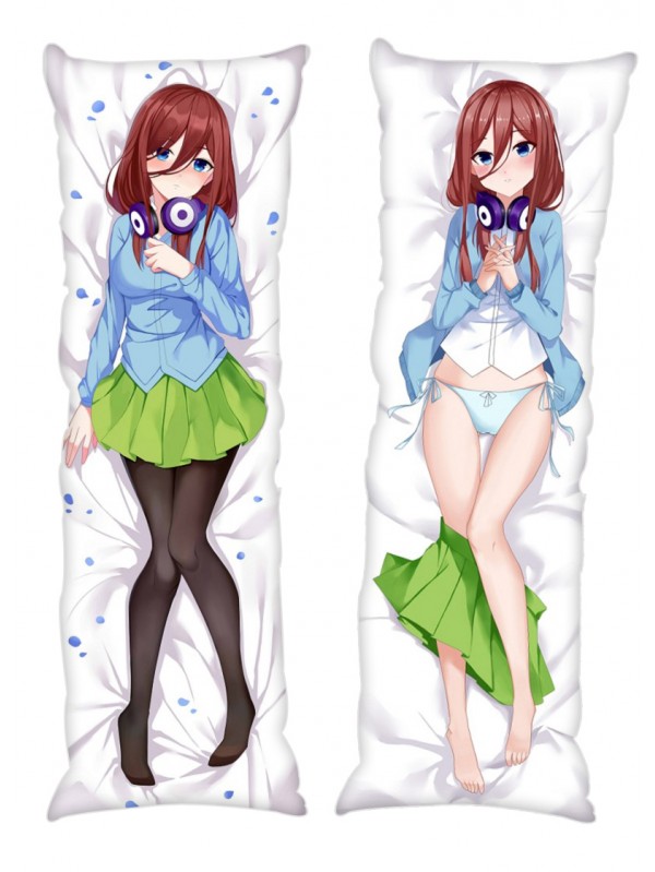 The Quintessential Quintuplets Nakano Miku Anime Dakimakura Japanese Hugging Body PillowCases