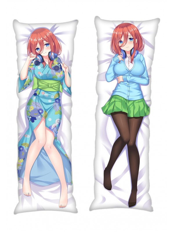 The Quintessential Quintuplets Nakano Miku Anime Dakimakura Japanese Hugging Body PillowCases