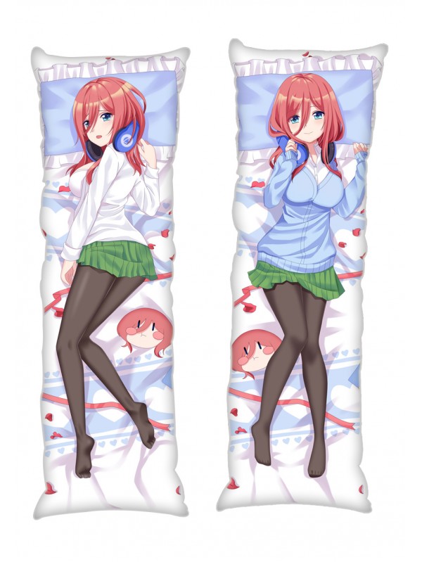 The Quintessential Quintuplets Nakano Miku Anime Dakimakura Japanese Hugging Body PillowCases
