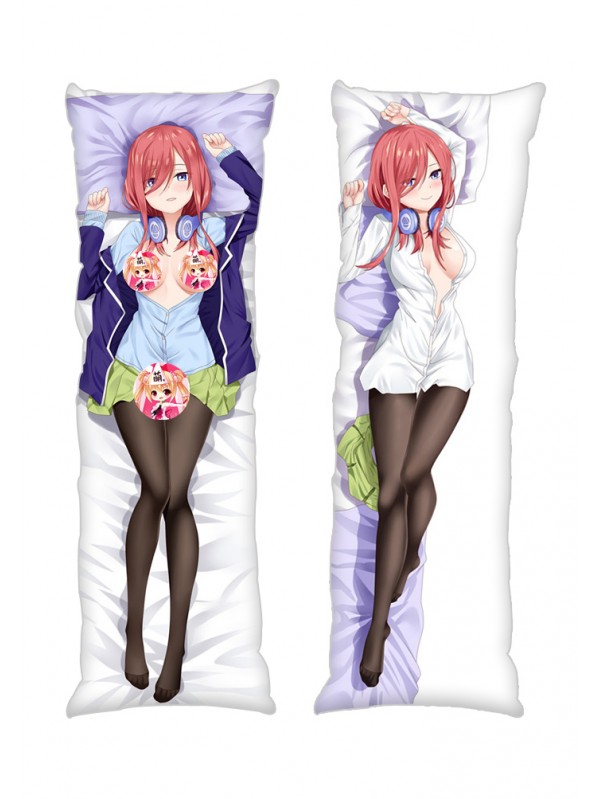 The Quintessential Quintuplets Nakano Miku Anime Dakimakura Japanese Hugging Body PillowCases