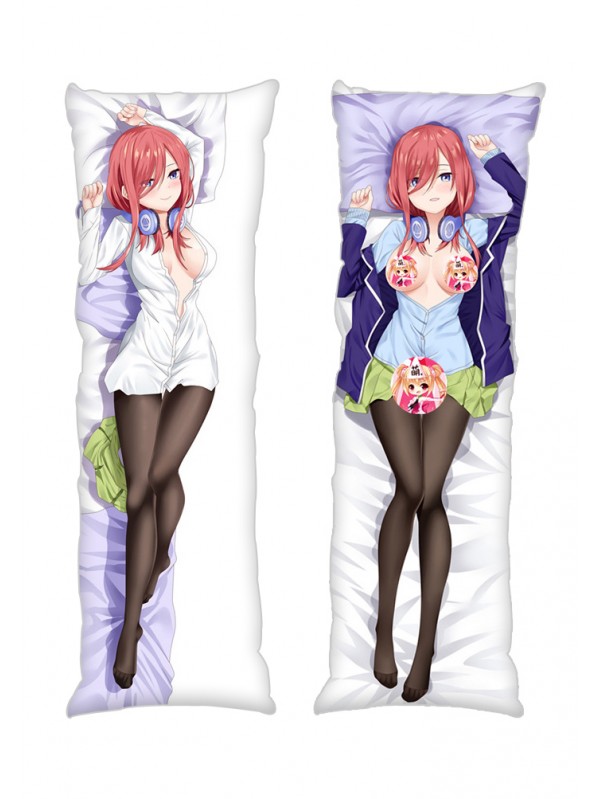 The Quintessential Quintuplets Nakano Miku Anime Dakimakura Japanese Hugging Body PillowCases