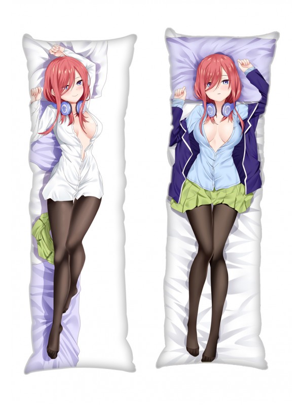 The Quintessential Quintuplets Nakano Miku Anime Dakimakura Japanese Hugging Body PillowCases