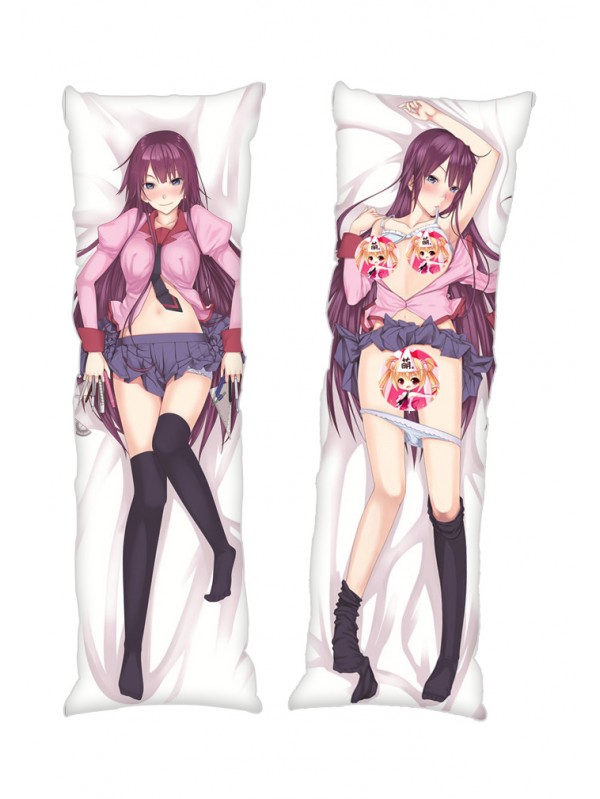 Bakemonogatari Hitagi Senjougahara Anime Dakimakura Japanese Hugging Body PillowCases