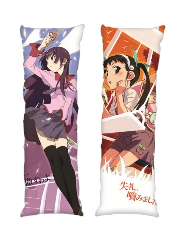 Bakemonogatari Hitagi Senjougahara Mayoi Hachikuji Anime Dakimakura Japanese Hugging Body PillowCases