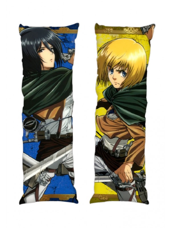 Attack on Titan Shingeki no Kyojin Mikasa Ackerman Anime Dakimakura Japanese Hugging Body PillowCases